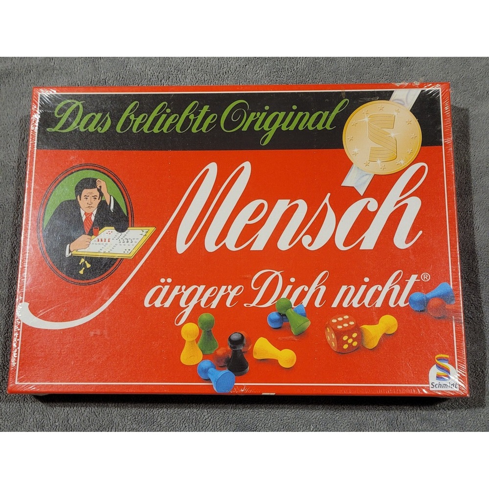 Mensch ärgere Dich nicht Board Game Schmidt Spiele New 2014 German Ludo Classic